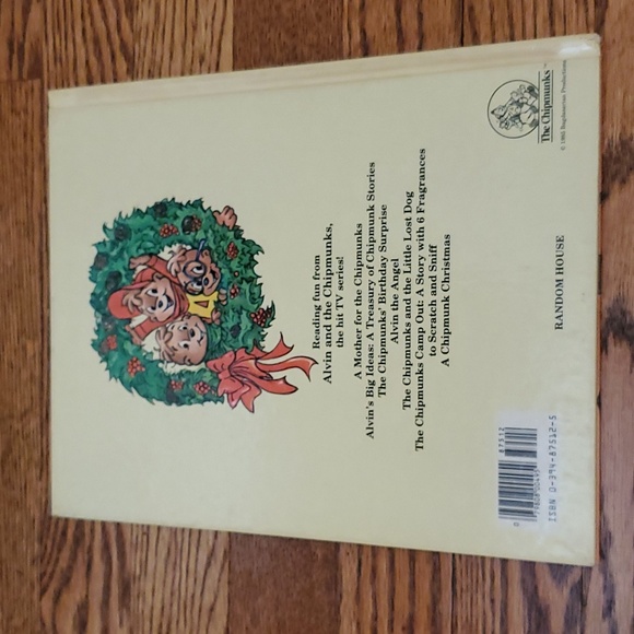 1985, A Chipmunk Christmas (Alvin and the Chipmunks) Book - Picture 10 of 13